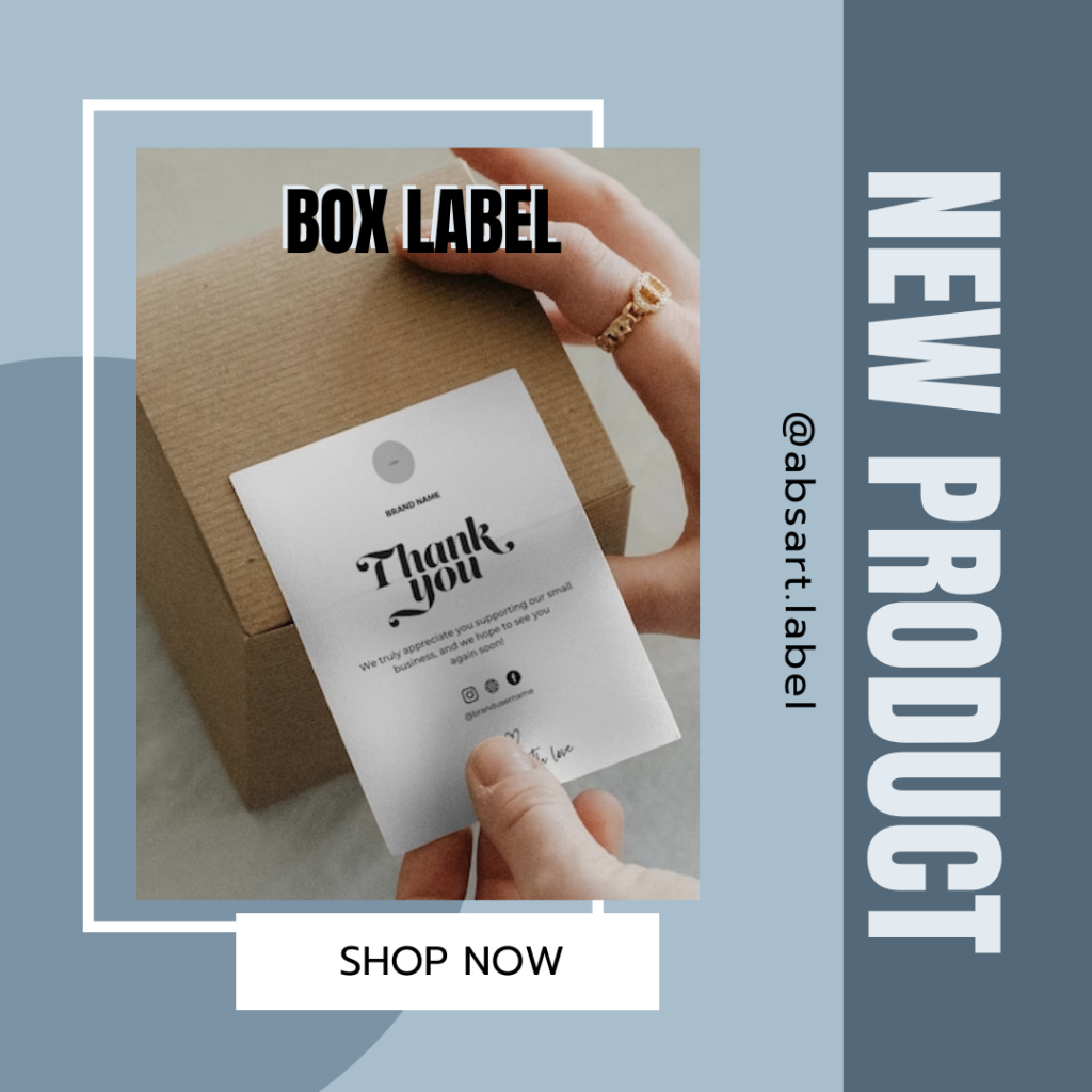 

CETAK STIKER SEGEL CUSTOM | STICKER SEAL BOX THANK YOU | KARDUS DUS | PACKING HAMPERS