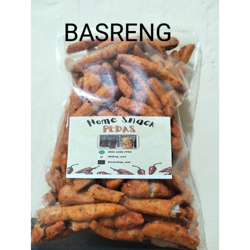 

cemilan Basreng Pedas Daun jeruk #cemilanpedas#Basreng#basogoreng