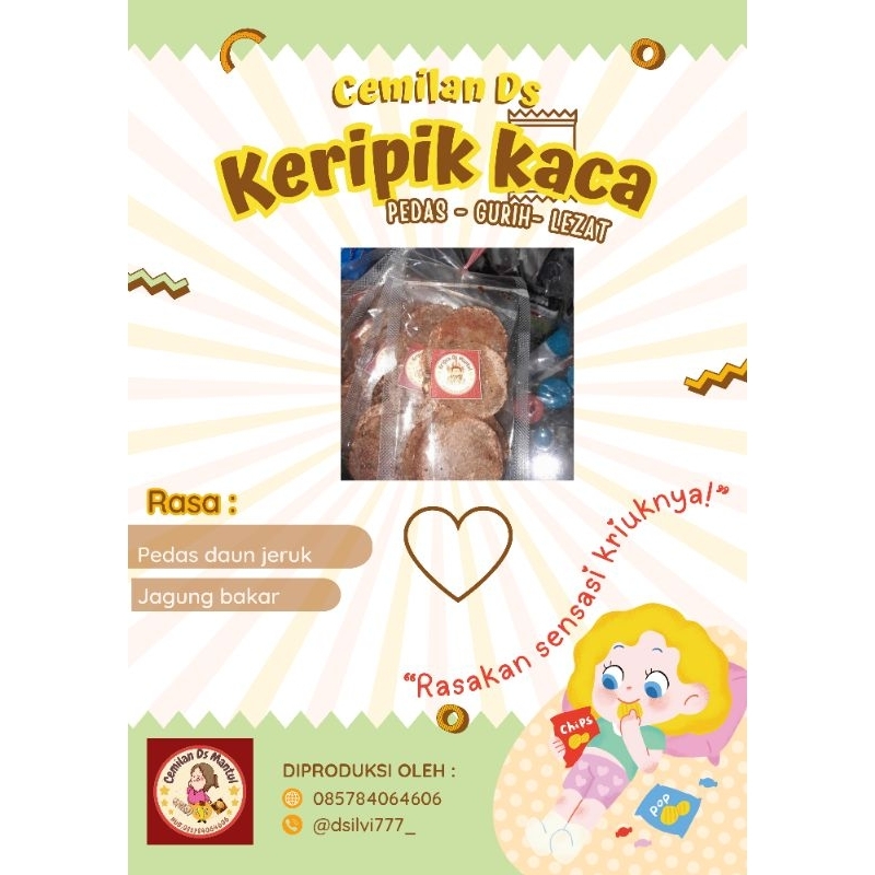 

keripik kaca daun jeruk