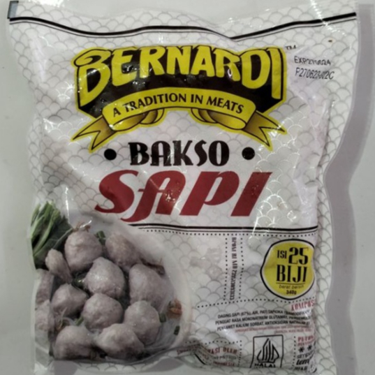 

BERNARDI BAKSO SAPI BESAR (25 Pcs/340 Gram)