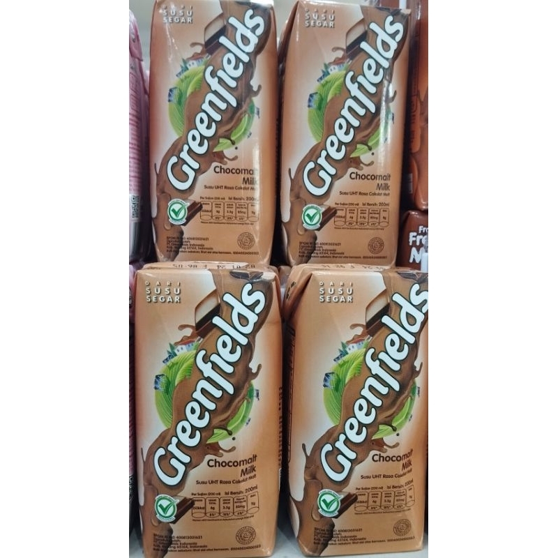 

Susu Greenfields Rasa Coklat 200ml