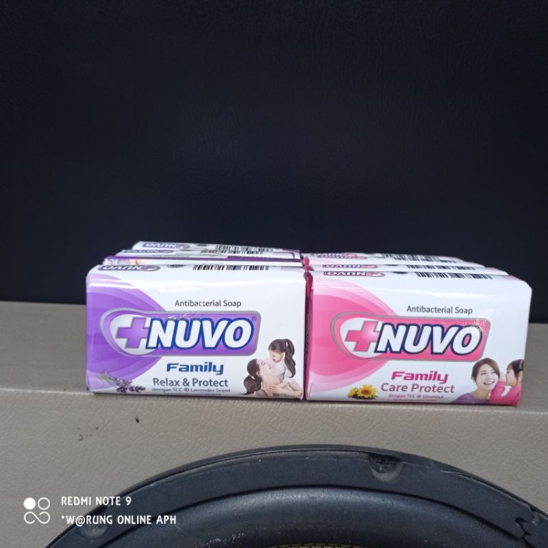 Sabun Nuvo Batangan isi 4 pcs Free Sabun Daia