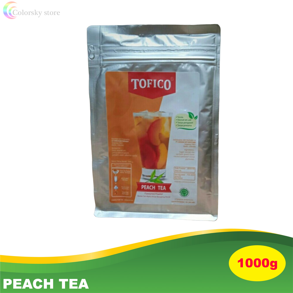 

TOFICO PEACH TEA POWDER 1000G