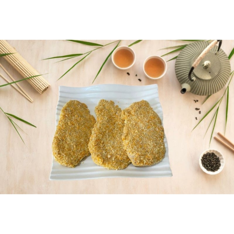 

Chicken Katsu JUMBO Frozen per pack isi 3 berat 500gr