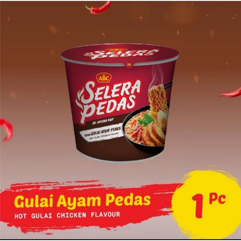 

mie ABC cup gulai ayam pedas 60gr