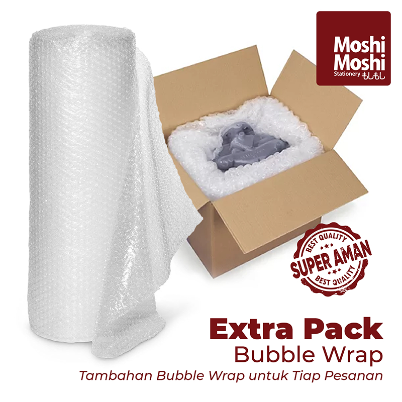 

Extra Packing Bubble Wrap Untuk Tambahan Pengaman Kemasan Barang