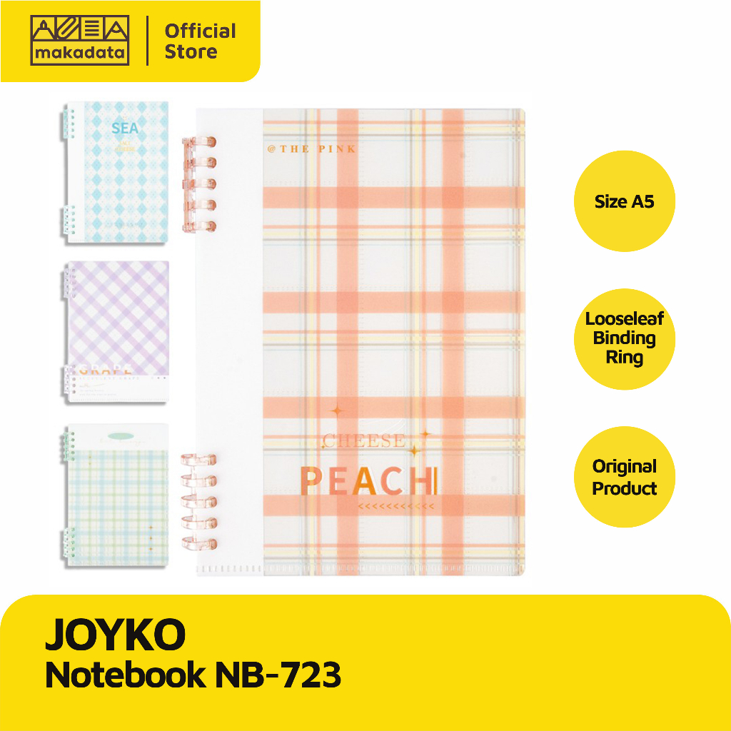 

NOTEBOOK JOYKO A5 50 SHEETS NB-723 (1 PCS) MURAH