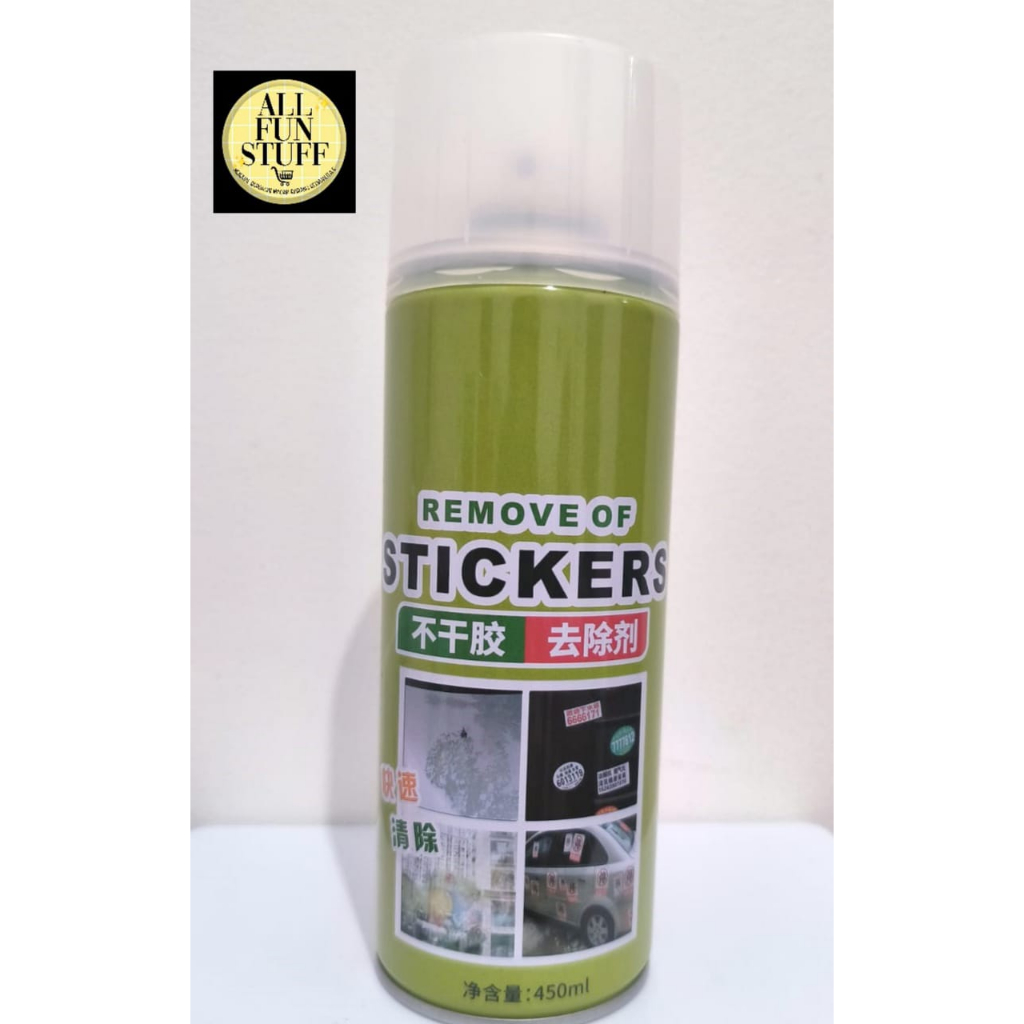 

STICKER REMOVER SPRAY PENGHAPUS BEKAS CAT PENGHILANG STIKER