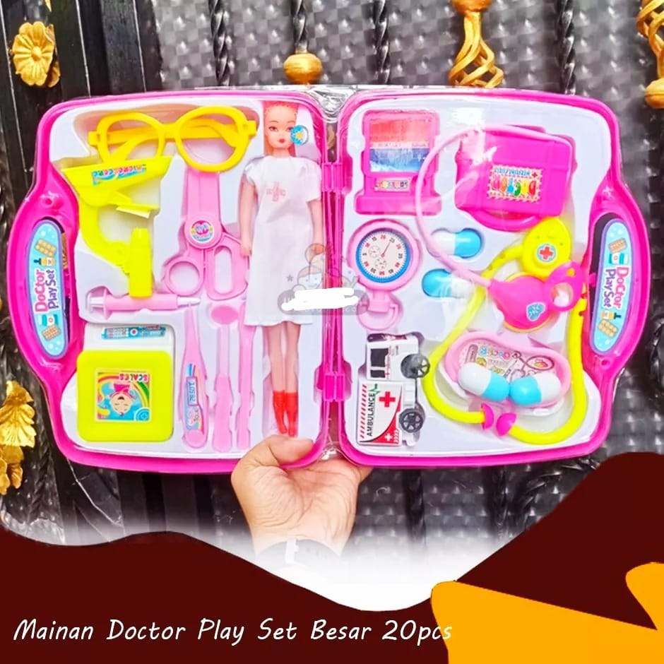 (MLTSTR) Medium medical Doktor Tool / Mainan Dokter Set Plus Koper Lucu FH 227