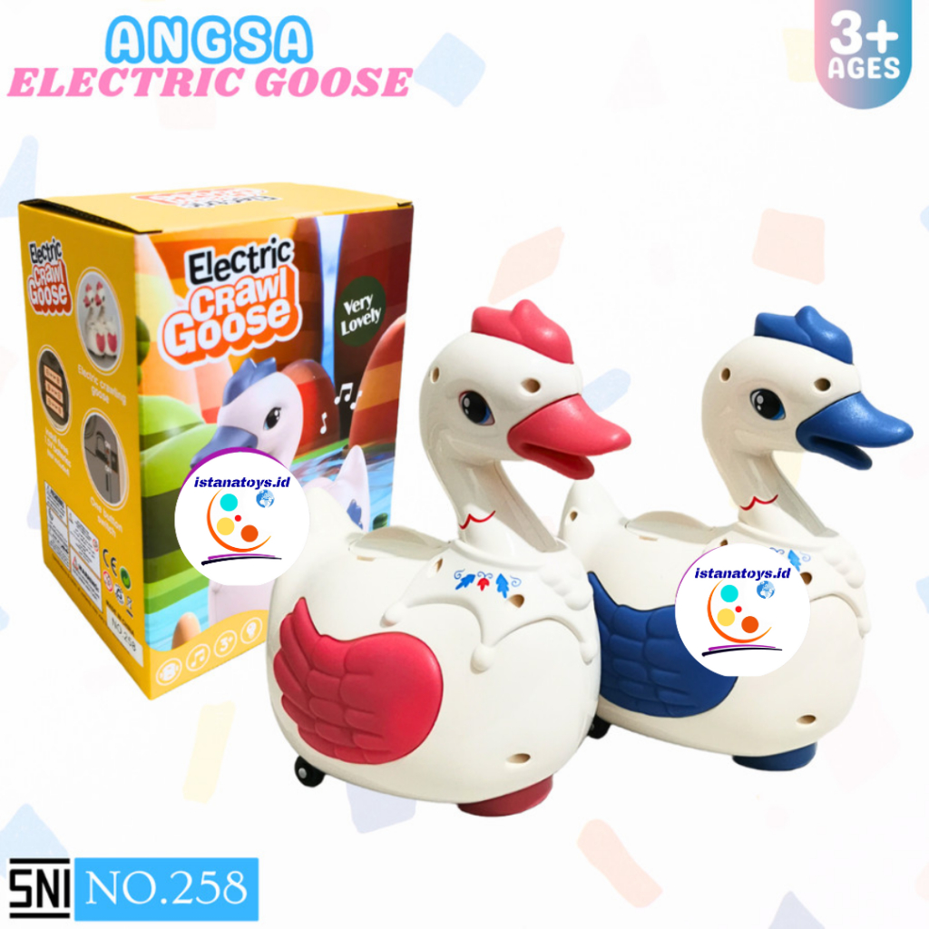 ID Mainan Electric Goose Angsa Bertelur No.258