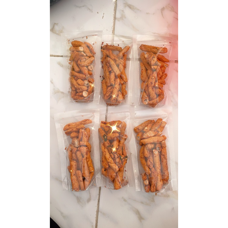 

Paket usaha basreng pedas 6 Pcs