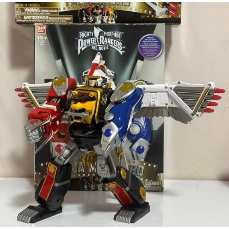 Rare Legacy ninja megazord + falconzord bandai original