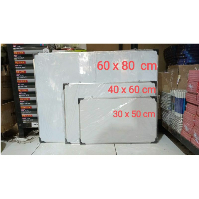 

Papan Tulis Whiteboard Absensi 30x50 40x60 50x70 60x80 70x90