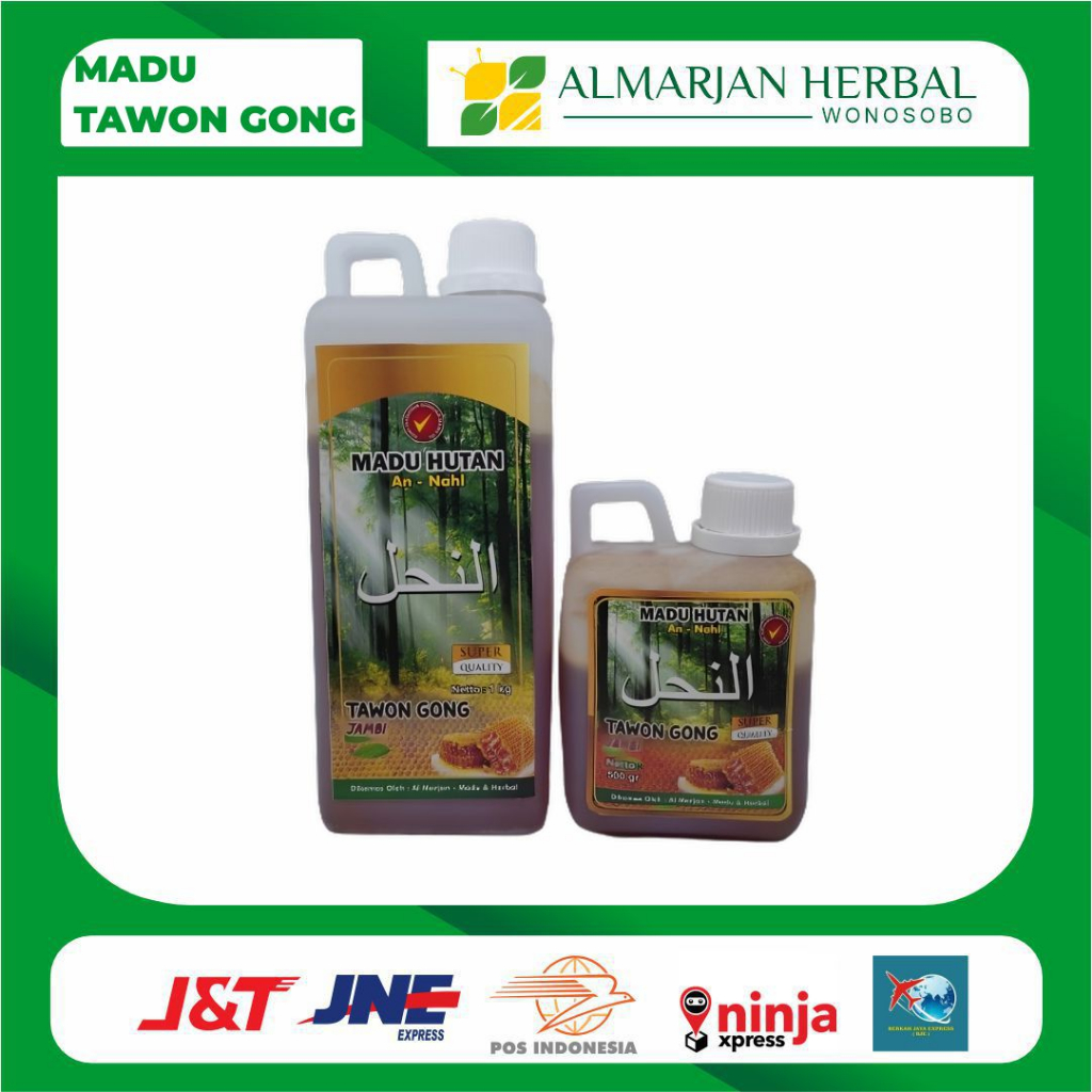 

Madu Hutan Tawon Gong Murni 1kg