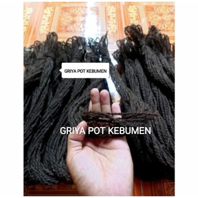 Tali ijuk aren hitam tali gazebo tali bambu