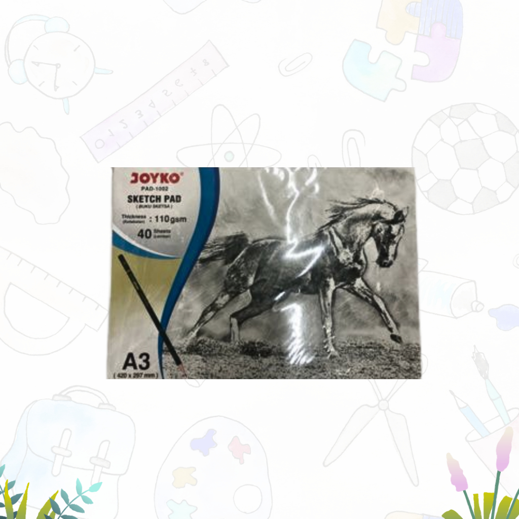 

SKETCH PAD / BUKU GAMBAR SKETSA LUKIS PAD-1000 ~ PAD - 1002 JOYKO