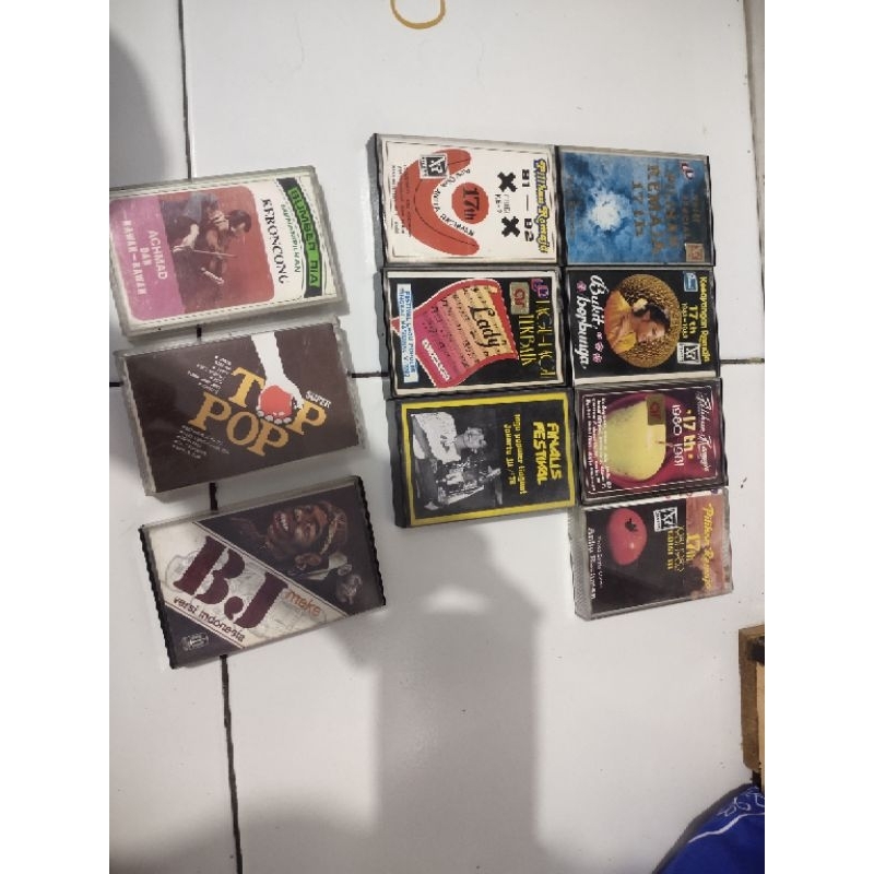 kaset pita pilihan remaja / finalis festival / lagu lagu terbaik / sepaket