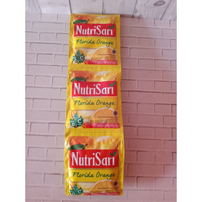 

Nutrisari Florida Orange Renceng 10sachet