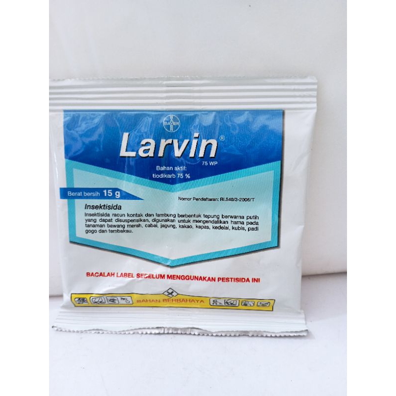 Larvin 75wp @15gram bhn aktif tiodikarb75
