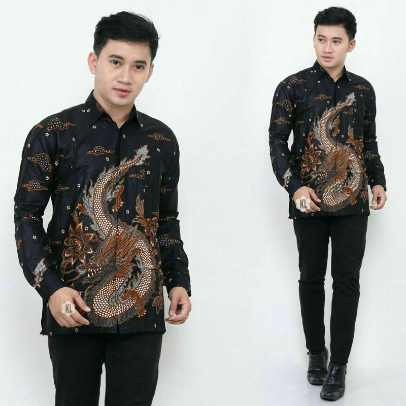 KEMEJA BATIK MOTIF NAGA