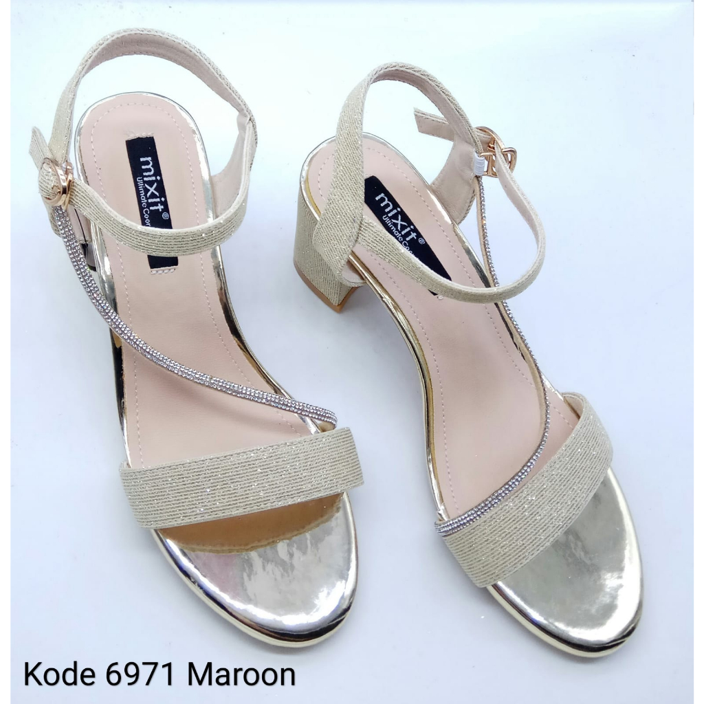 MIXIT MXT SHOES (6971) FASHION SHOES SANDAL SEPATU WANITA FASHION