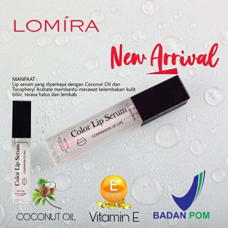 LOMIRA LIP SERUM - COLOR LIP SERUM LOMIRA - SERUM BIBIR MURAH