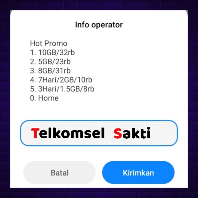 Kartu Sakti Perdana Telkomsel Murah