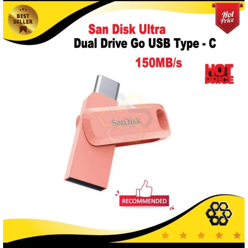 sandisk ultra flashdisk otg 64GB