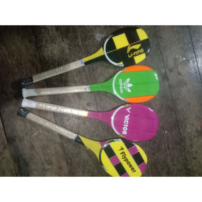 Raket kayu / Pisamba / Toktak / Raket tradisional