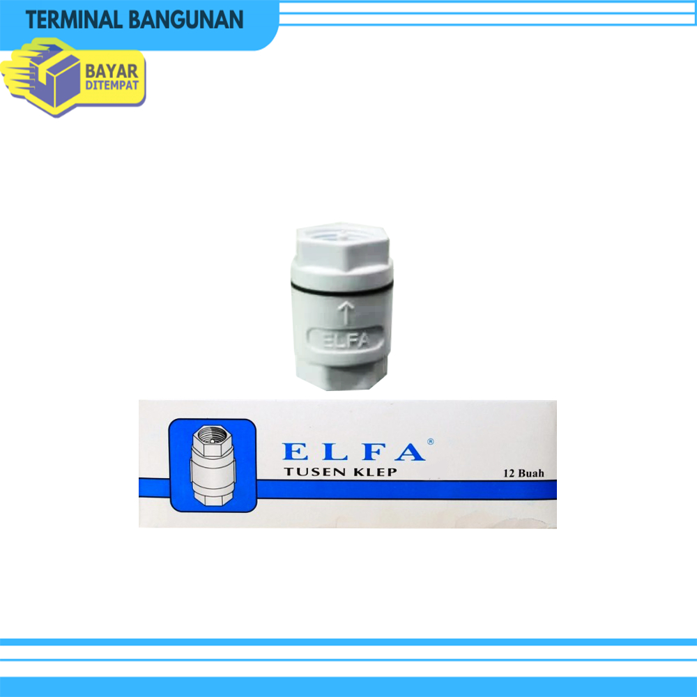 Tusen Klep PVC ELFA Tusen Foot Klep