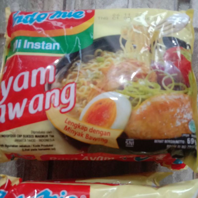 

Indomie instant rasa bawang isi 5 pcs