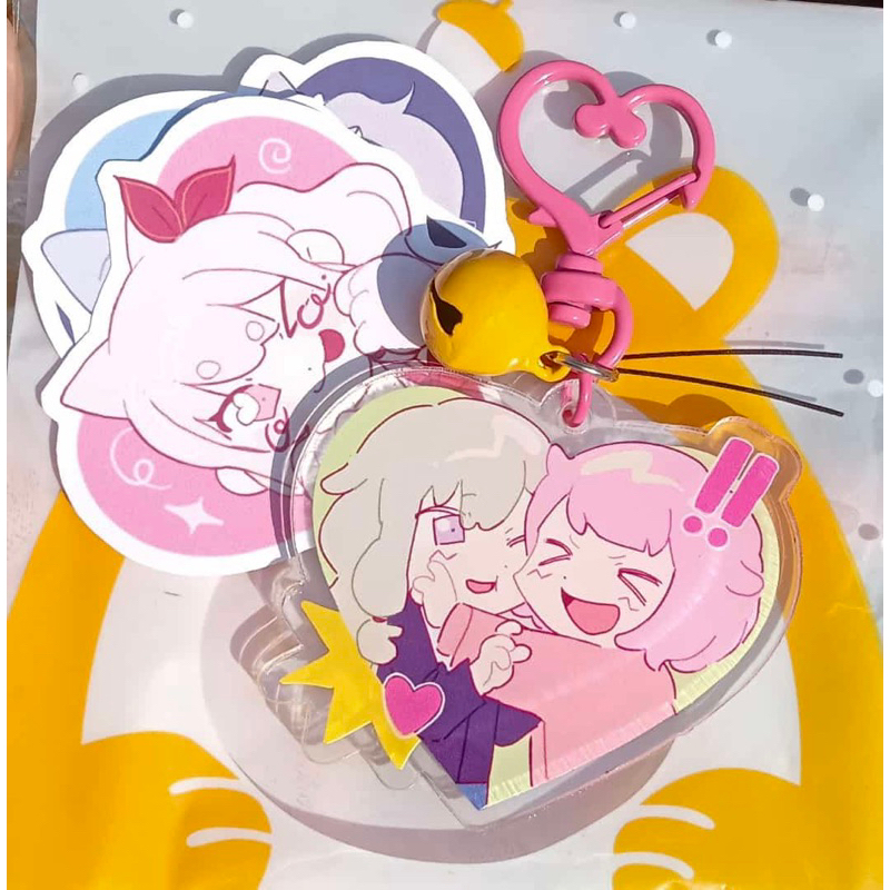 Keychain Gantungan kunci Project Sekai Colorful Stage Prsk Wonderland x Showtime WxS Emu Otori Nene 