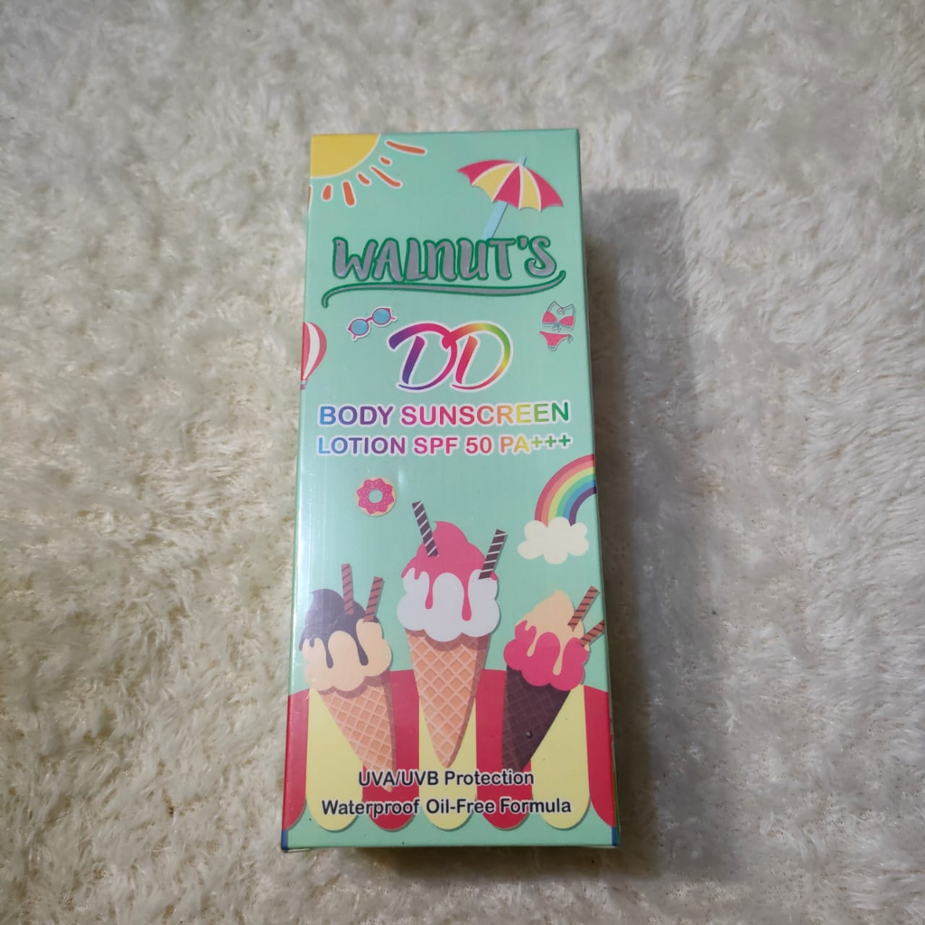 DD WALNUTS DD BODY SUNSCREEN LOTION SPF 50 PA+++ ISI 150ml