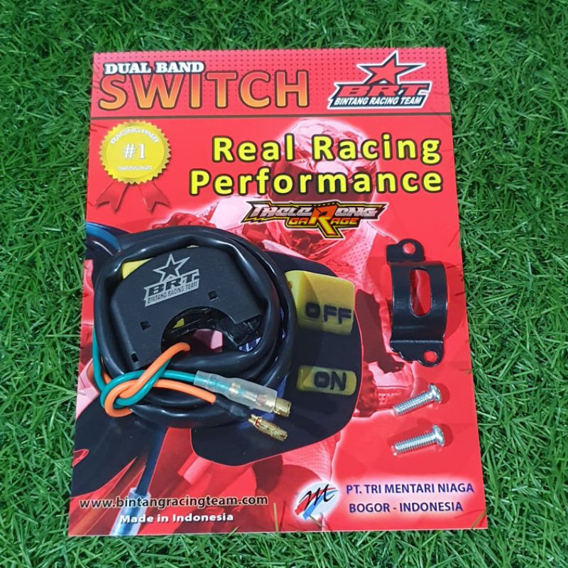Saklar On Off Switch Dual Band Universal Semua Motor BRT Original Thelereng_Garage Shop