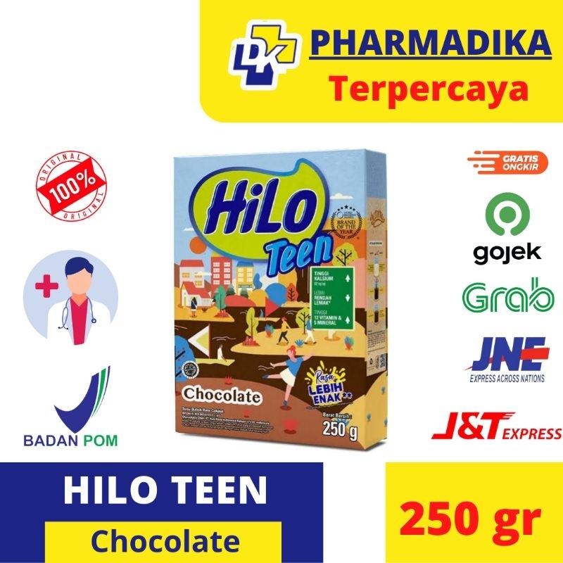 

HILO TEEN COKELAT VANILA - SUSU TINGGI KALSIUM RENDAH LEMAK 250 GR (tanyakan stok terlebih dahulu)