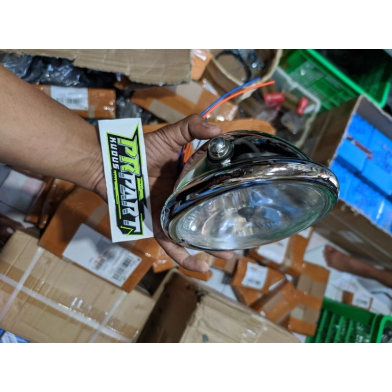 LAMPU DEPAN AUTOPAL PESEK HEADLAMP AUTOPAL H4 JUTE LAMPU DEPAN CB GL MP TIGER TIREV
