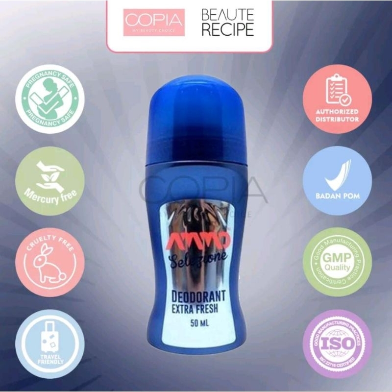 beaute recipe ammo selezione deodorant extra fresh50