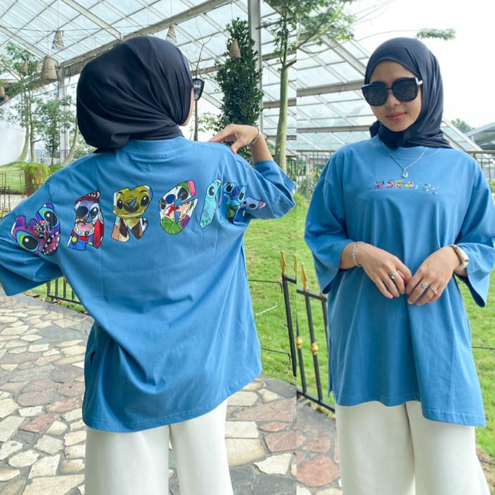 KAOS OVERSIZE WANITA SABLON DTF KAOS WANITA MURAH