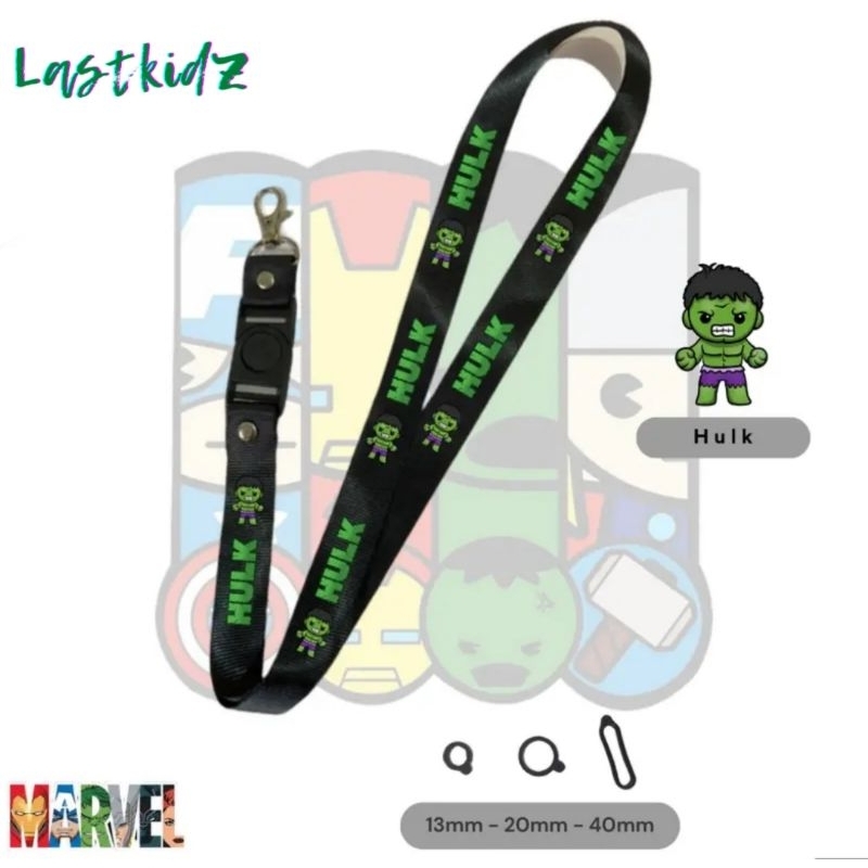 

Lanyard HULK super hero tali lanyard MARVEL gantungan kunci name tag id card kartu nama / lanyard podss vapee HULK superhero HIJAU IJO gantungan / bisa cod lanyard best seller lanyard hitam lanyard murah