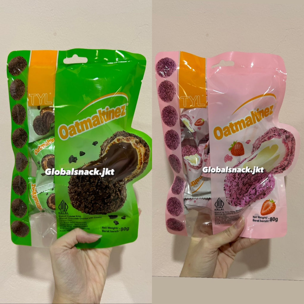 

[80g] TYL OATMALTINEZ BISCUIT BALL CHOCOLATE / STRAWBERRY / BISCUITS VANILLA CRUMBS WITH CREAM