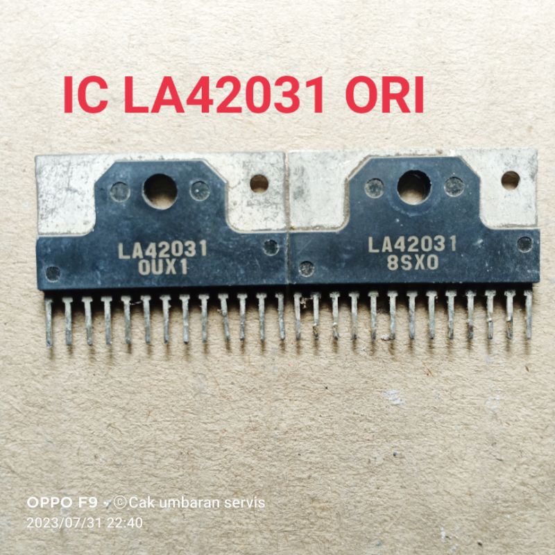 IC AUDIO TV LA 42031 CABUTAN ORIGINAL TV SHARP