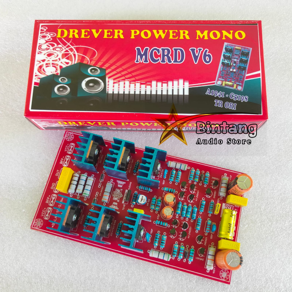 Kit Driver Boostrap MCRD V6 Balap Low Sub Komponen Original