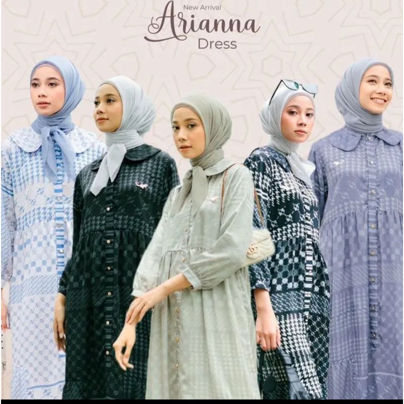 My lady hijab Arriana Dres Gamis