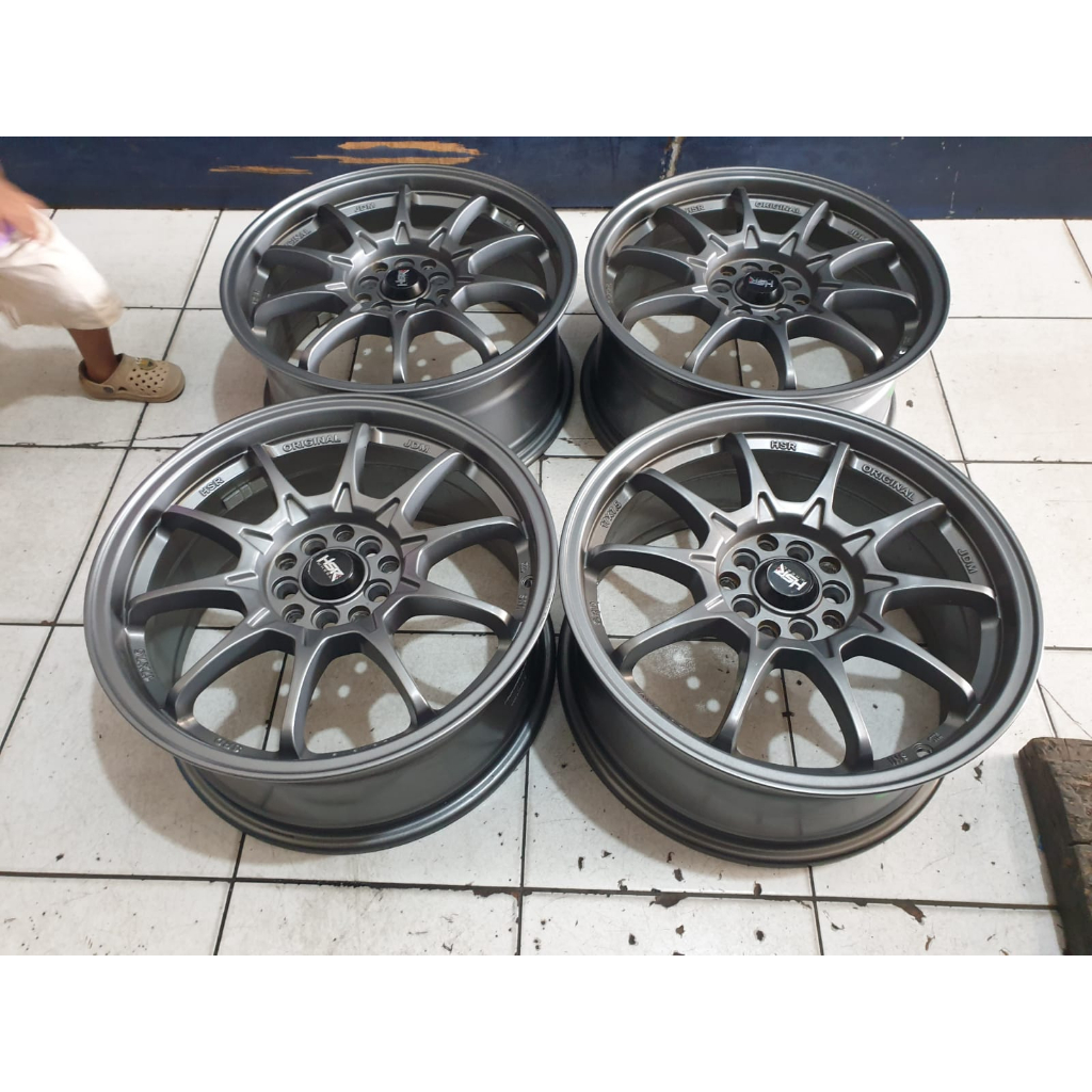 Velg Mobil Bekas Ring 17 HSR BOROKO SRD Velg Racing R17 Xpander Innova Terios Rush Civic New Veloz B