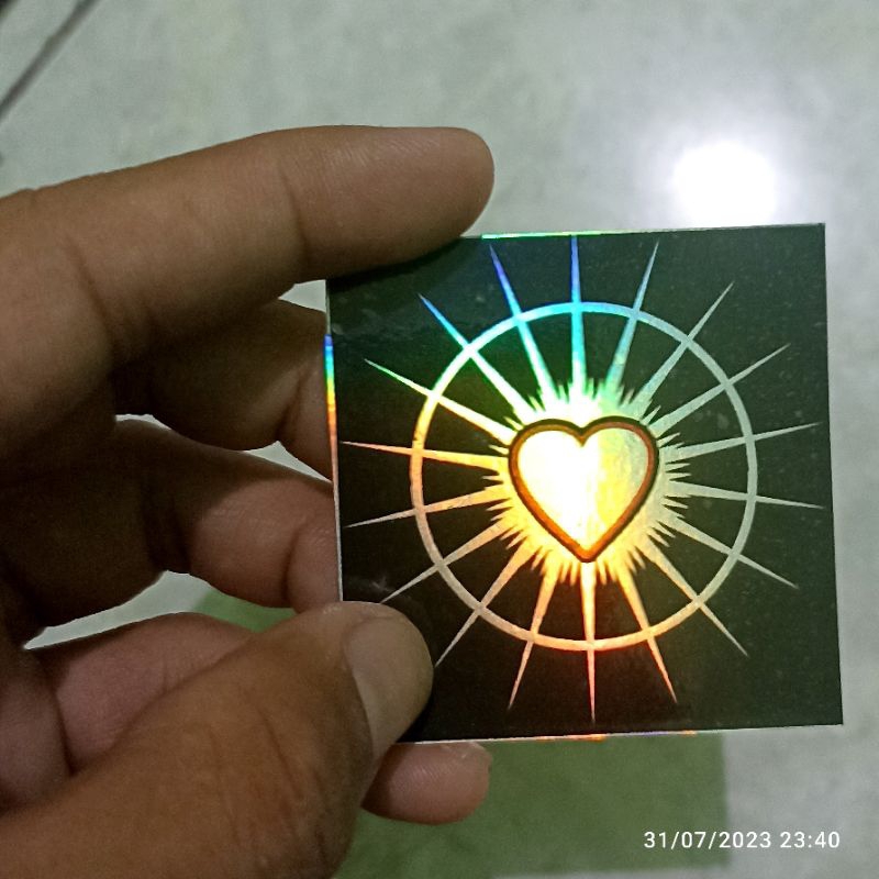 

STIKER PSHT HATI BERSINAR HOLOGRAM