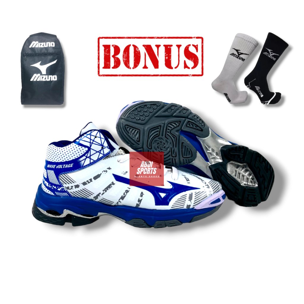 Sepatu Volly Mizuno Wave Voltage Murah / Sepatu Volly Pria Wave Voltage Profesional / Mizuno Wave Vo