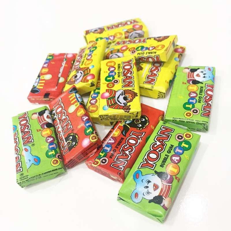 

Yosan Bubble Gum 3 Rasa Permen Karet Jadul