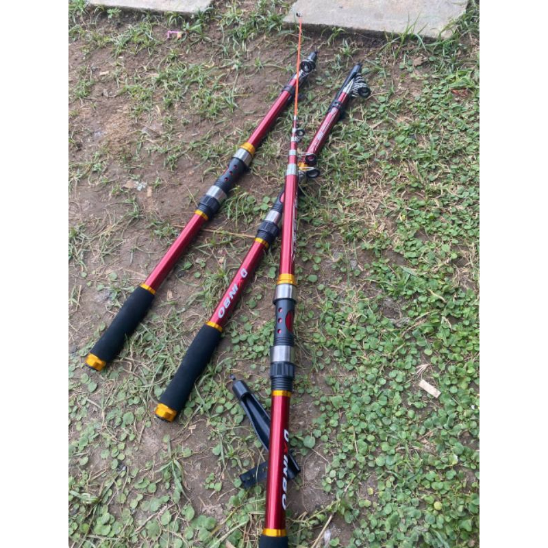 Joran Pancing Laut 360 CM Antena Telescopic