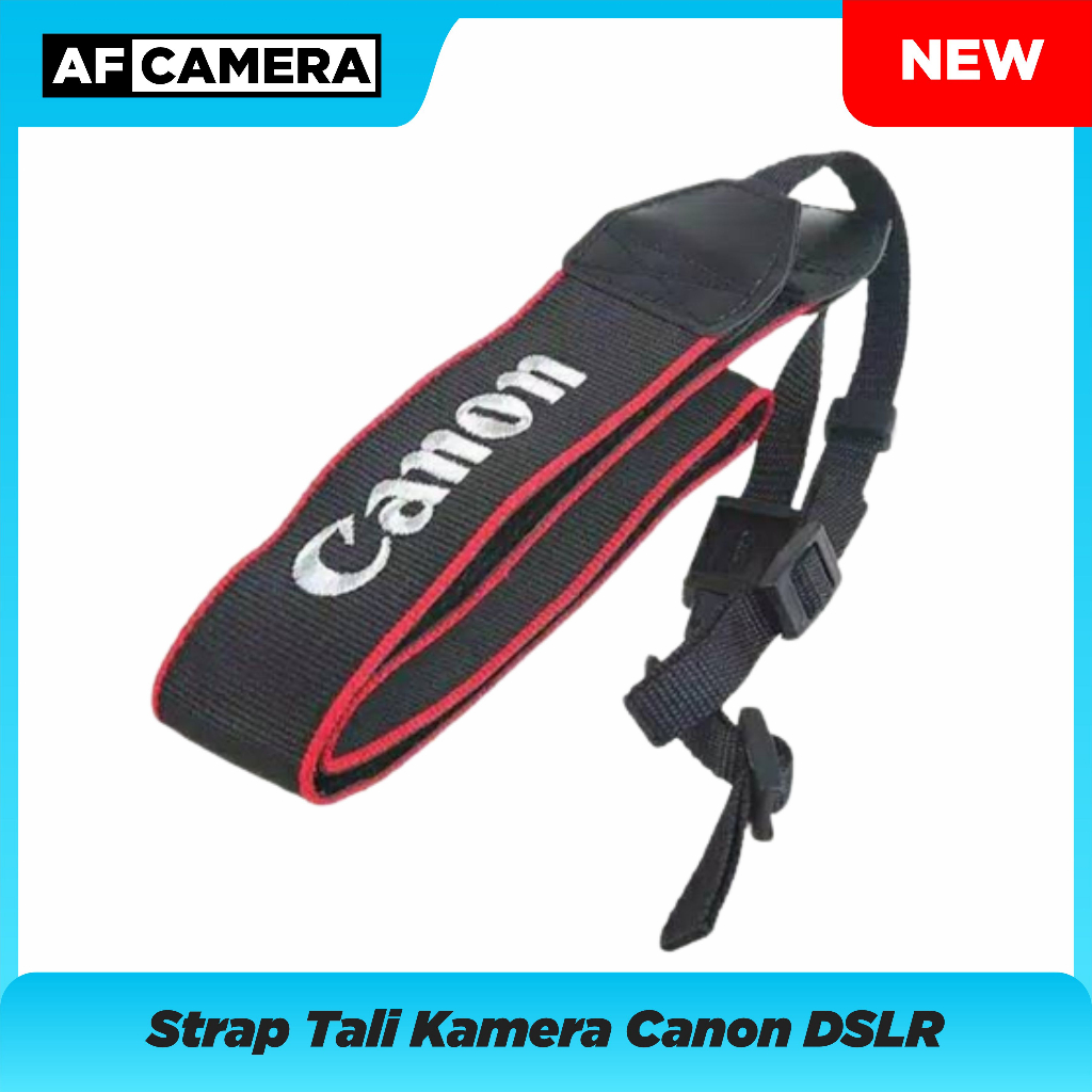 Strap Tali Kamera Canon 450D 500D 550D 600D 650D 700D 750D 800D 1000D 1100D 1200D 1300D 1500D 3000D 4000D 60D 70D 80D 6D 7D 5D