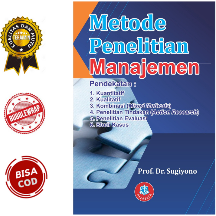 Buku Metode Penelitian Manajemen Edisi Revisi 2022 - Prof. Dr. Sugiyono